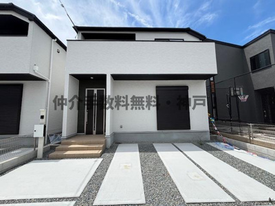 【外観】 | 神戸市西区玉津町今津　新築戸建1号棟　仲介手数料無料！ | 物件の外観です