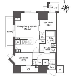 台東区東上野６丁目の賃貸マンション