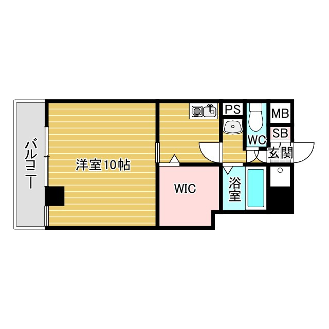 フローライト蛍池の間取り