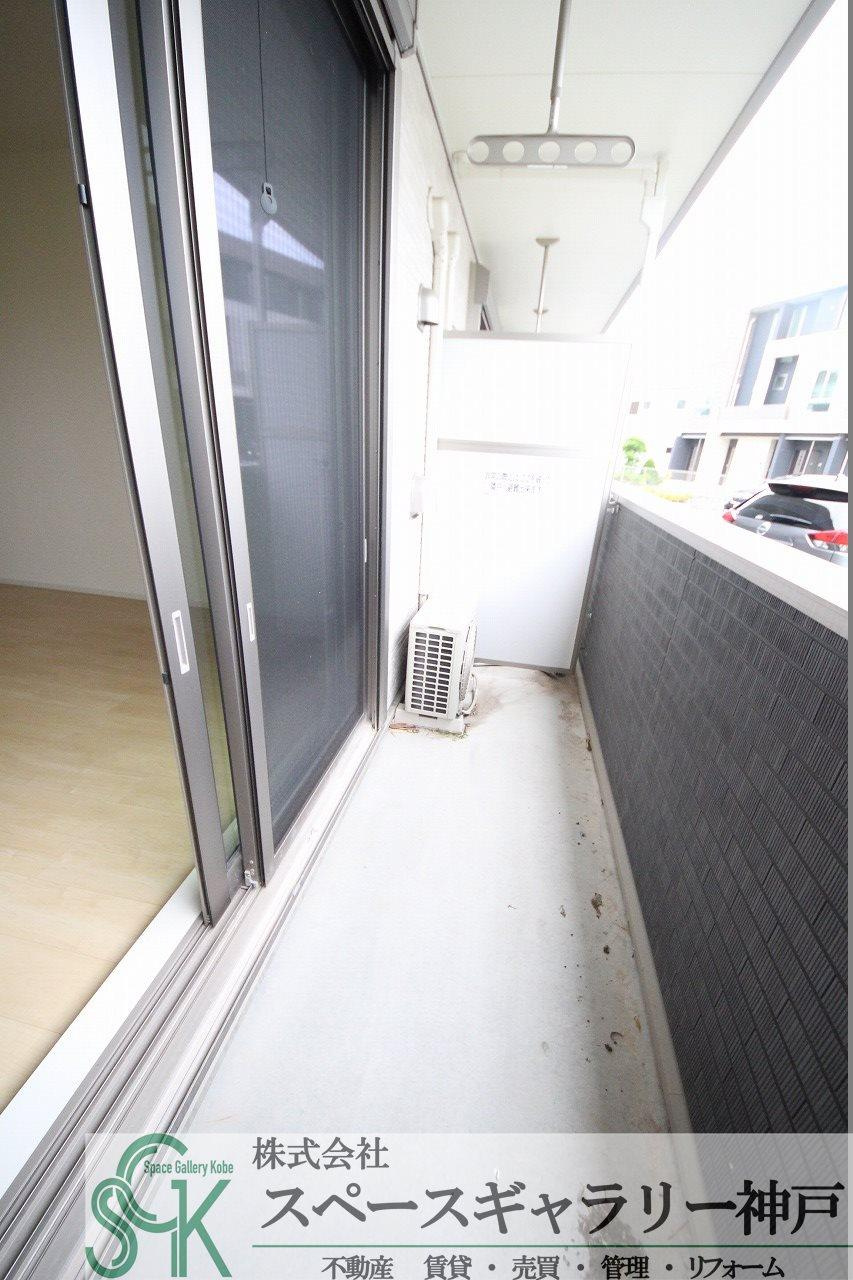 ファーストヒルズⅡのバルコニー|※同物件の別のお部屋の写真です※