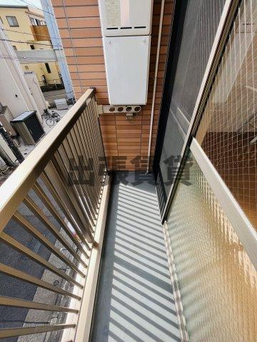 仲介手数料0円！寿キャッスル栄生のバルコニー