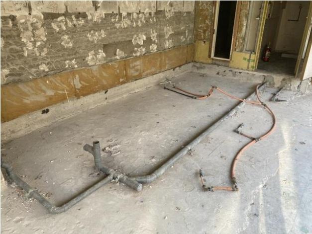 ニューオデオンビルの内装