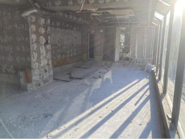 ニューオデオンビルの内装