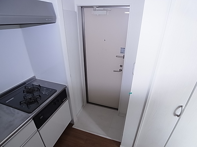 神戸市兵庫区西出町２丁目のアパートの玄関|シューズボックス付き玄関