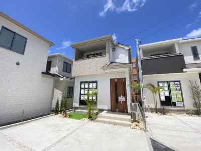 【外観】 | 豊見城市豊見城Ⅱ（全5棟）ラストD号棟 | D号棟　並列駐車2台可♪