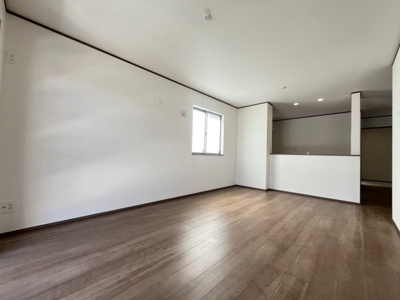 【居間・リビング】 | 豊見城市豊見城Ⅱ（全5棟）ラストD号棟 | D号棟　リビング階段♪