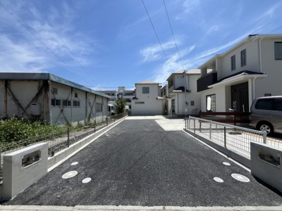 【前面道路含む現地写真】 | 豊見城市豊見城Ⅱ（全5棟）ラストD号棟 | ※協定道路♪