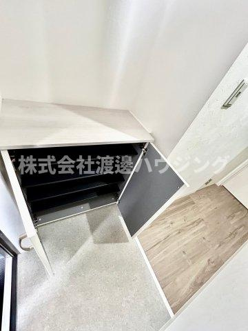 HARU江坂westの収納|玄関収納