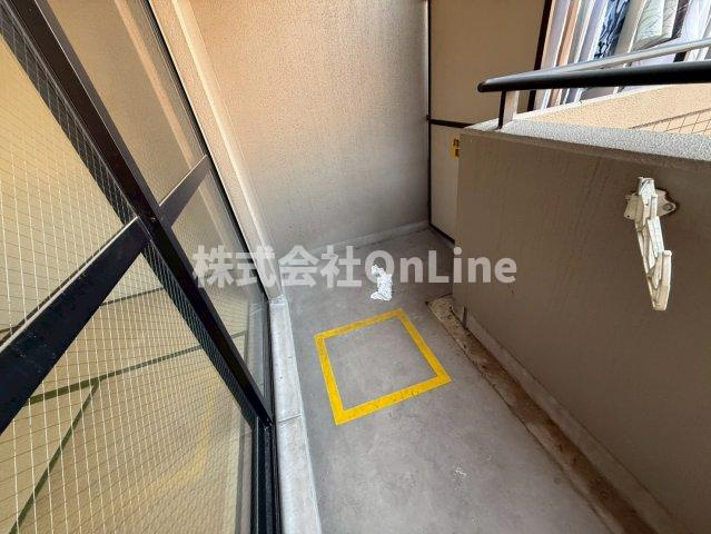 エスポワールシバタのバルコニー
