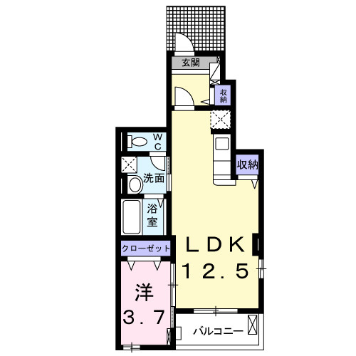 フィオーレ・エムの間取り