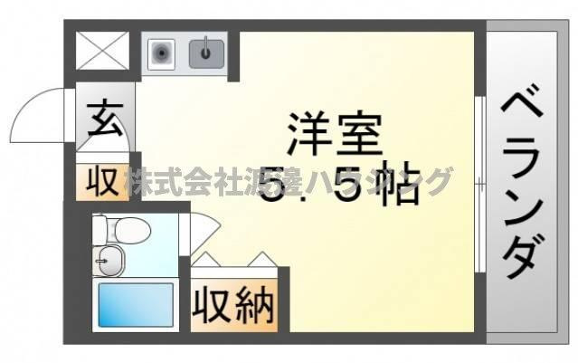 メゾン江坂EASTの間取り