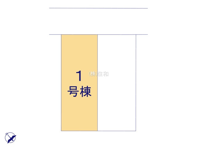 【新築分譲住宅】ふじみ野市上福岡5丁目24-1期の区画図