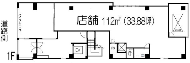 大山ビルの区画図