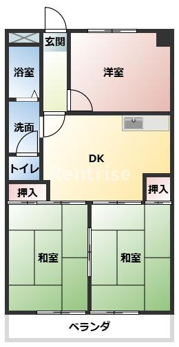グランメゾン金城の間取り