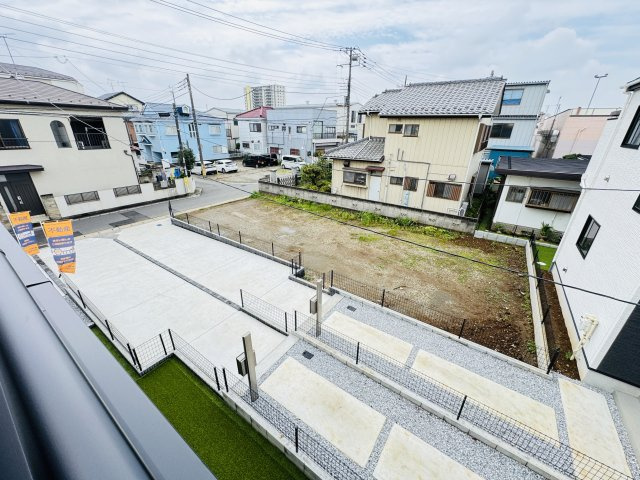 松戸市松飛台新築戸建【松飛台第二小学校：7分】の展望|バルコニーより南側眺望