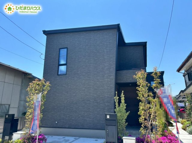 東松山市松山町　新築一戸建て　01の外観|小学校まで徒歩10分圏内！
お子様の通学も安心ですね✧