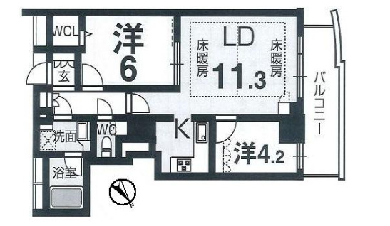 【間取り】 | セントラルレジデンス新宿シティタワー