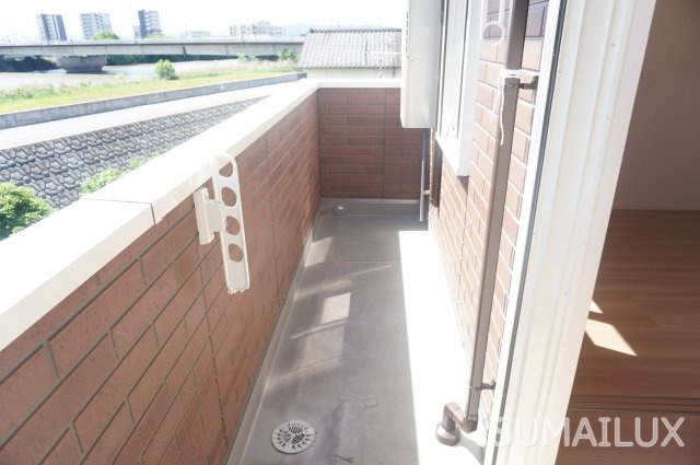 D-room蓮台寺のバルコニー