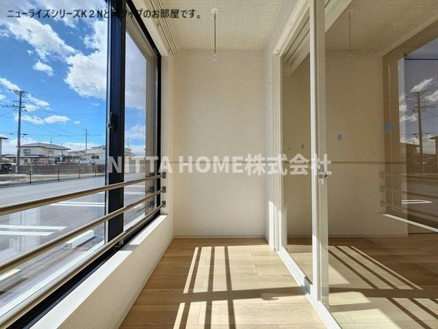 ハーモニー福知山　Ｄ棟のバルコニー|【イメージ写真】2.1帖のサンルーム◎