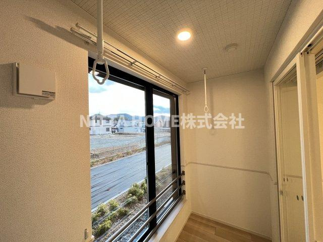 ハーモニー福知山　Ｄ棟のバルコニー|2.1帖のサンルーム◎