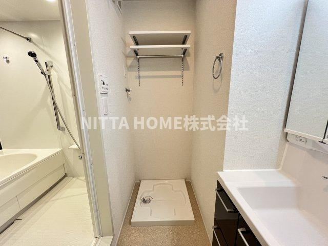ハーモニー福知山　Ｄ棟の設備|室内洗濯機置き場がついています＊