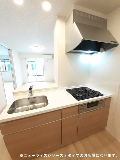 ハーモニー福知山　Ｄ棟のキッチン|【イメージ写真】カウンターキッチンを設置します○