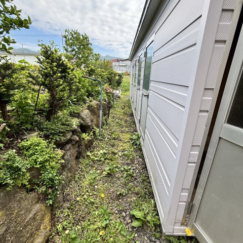 パープルタウンの庭