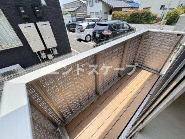 グランノワールのバルコニー|高崎、前橋のお部屋探しはエンドスケープまで！お客様の理想お聞かせ下さい♪