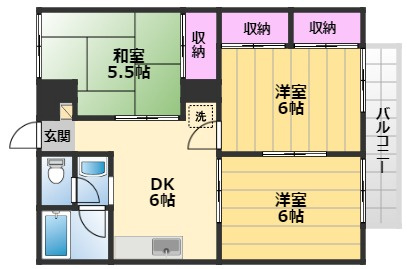 【間取り】 | モアクレスト綾園