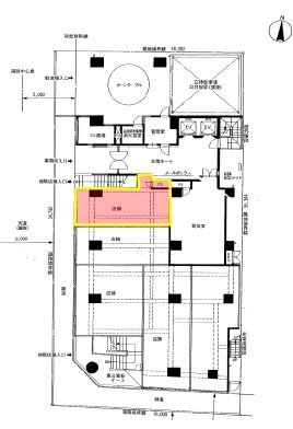 淀屋橋ホワイトビルの区画図