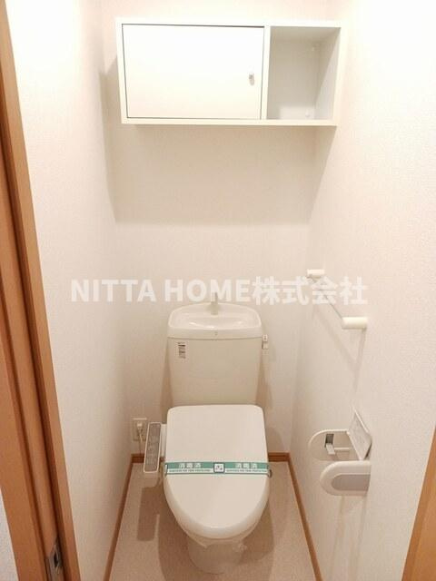 アイビーフラットＢのトイレ|嬉しいウォシュレット付き◎