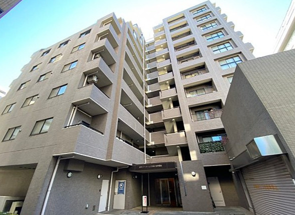 藤和シティホームズ武蔵小金井駅前の外観|外観は落ち着いています