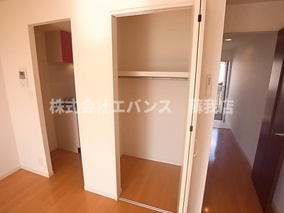 【収納】 | リブリ・パーシモン | 大きなスペースがあり、収納には困りません