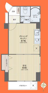 【間取り】 | シャンボール南高円寺
