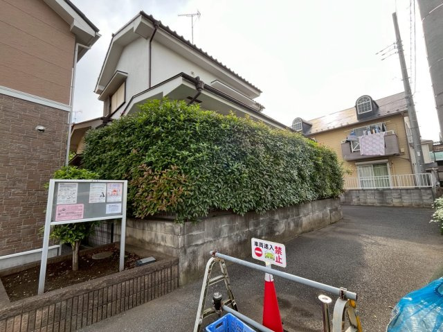 売地　朝霞台駅の前面道路含む現地写真|前面道路含む現地写真です