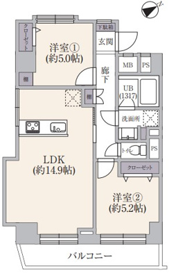 サンハイツ綱島の画像