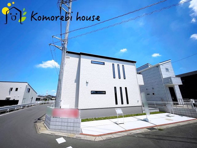 桶川市上日出谷南　2期　ピュアガーデン　新築一戸建て　01の外観|外はこのようになっています