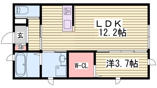フェリオRの間取り