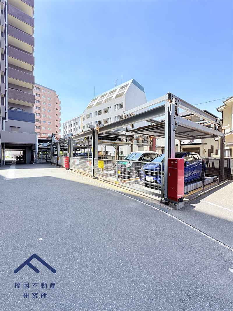 アクロス博多セントラルパークの駐車場