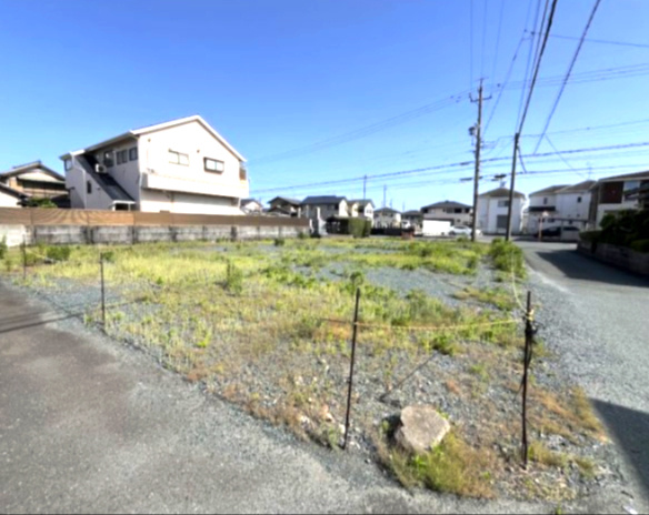 売土地　中央区天王町の外観