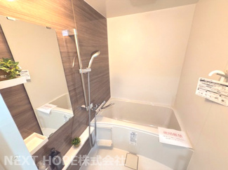 【浴室】 | シェトア塚口第一 | 新品の浴室ユニットバスです♪一日の疲れを癒してくれます！