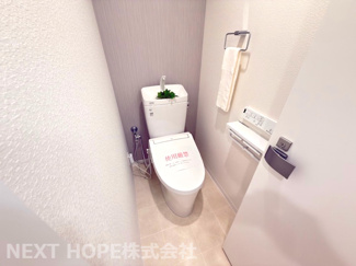 【トイレ】 | シェトア塚口第一 | 新品のトイレです♪水廻り全てが新品で気持ちよくご入居していただけます！！