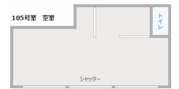 大阪市淀川区十三元今里２丁目の店舗一部の間取り