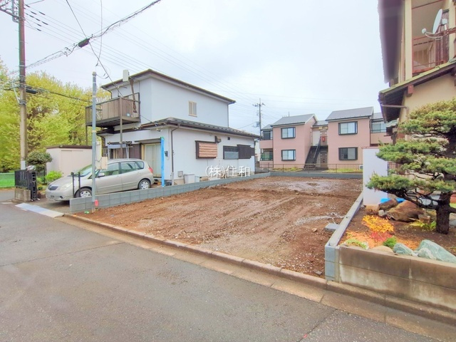 【新築分譲住宅】川越市南大塚10期の前面道路含む現地写真