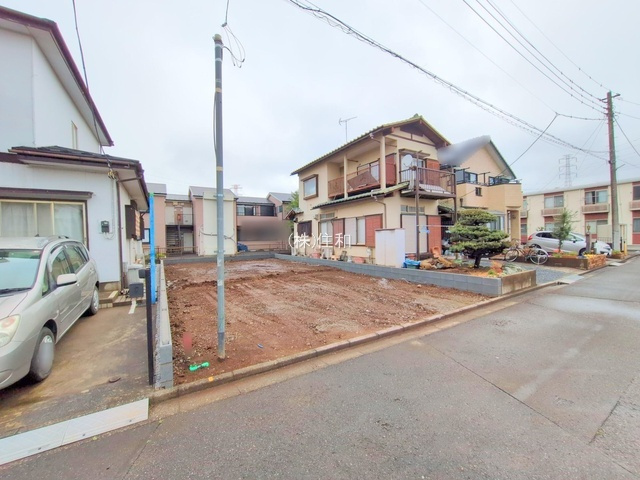 【新築分譲住宅】川越市南大塚10期の前面道路含む現地写真
