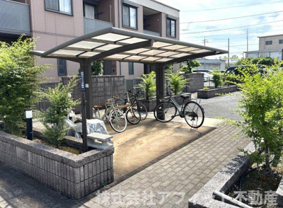 【その他共用部分】 | グレース曙C棟 | 屋根付き駐輪場