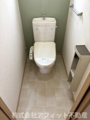 【トイレ】 | グレース曙C棟 | 温水洗浄暖房便座