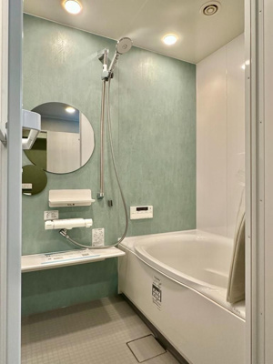 【浴室】 | メゾンドール羽衣 | コンパクトで使いやすいお風呂です