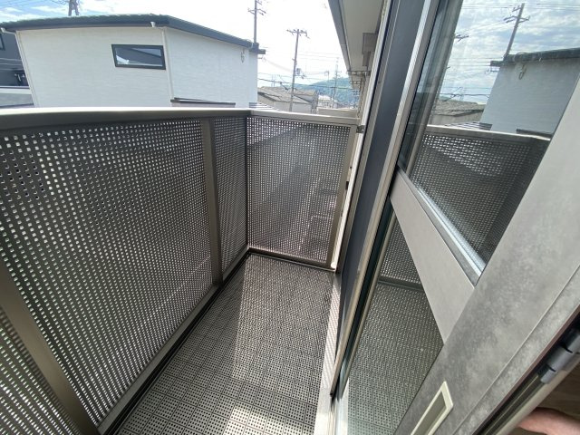 ララしらはまのバルコニー