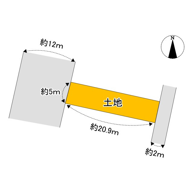 売土地　中央区元目町